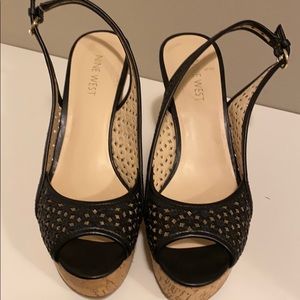 Nine West wedge sandals